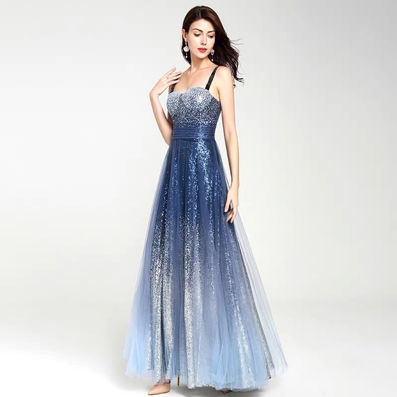 Starry Night Wedding Dress - Picture 4 of 6